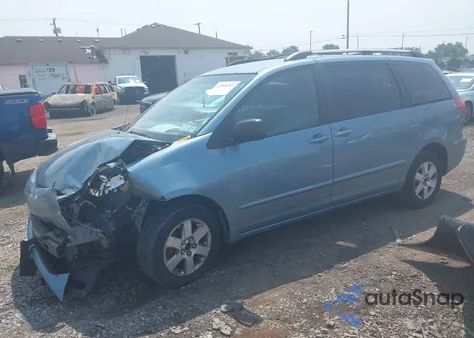 2008 Toyota Sienna Le из США, поврежденный, VIN 5TDZK23C38S146940